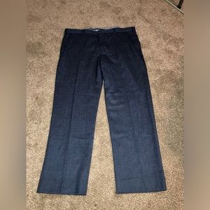 Men’s Navy Hart Schaffner Marx 38x30 Navy Trouser Pants